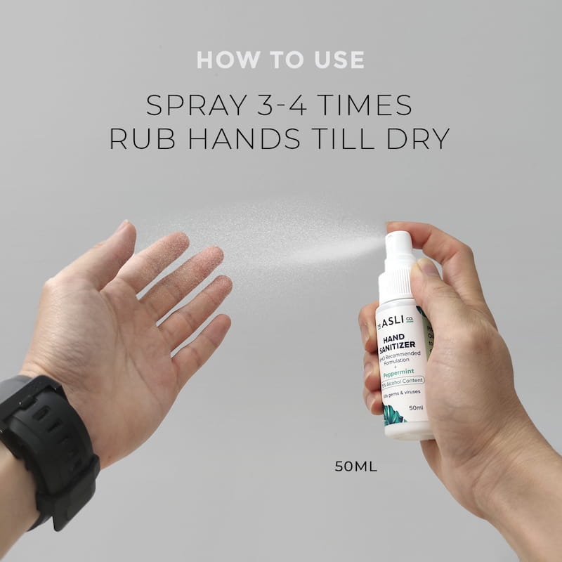 Hand Sanitizer how to use